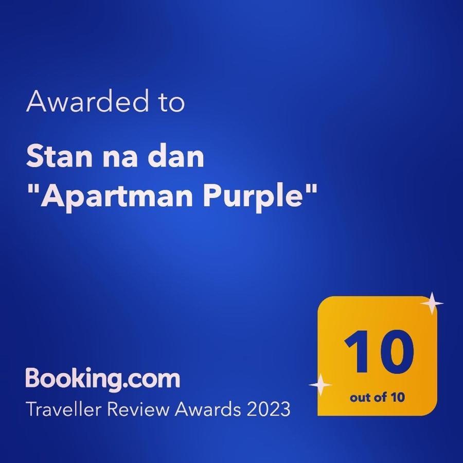 Apartmán Stan Na Dan "Apartman Purple" Banja Luka Exteriér fotografie